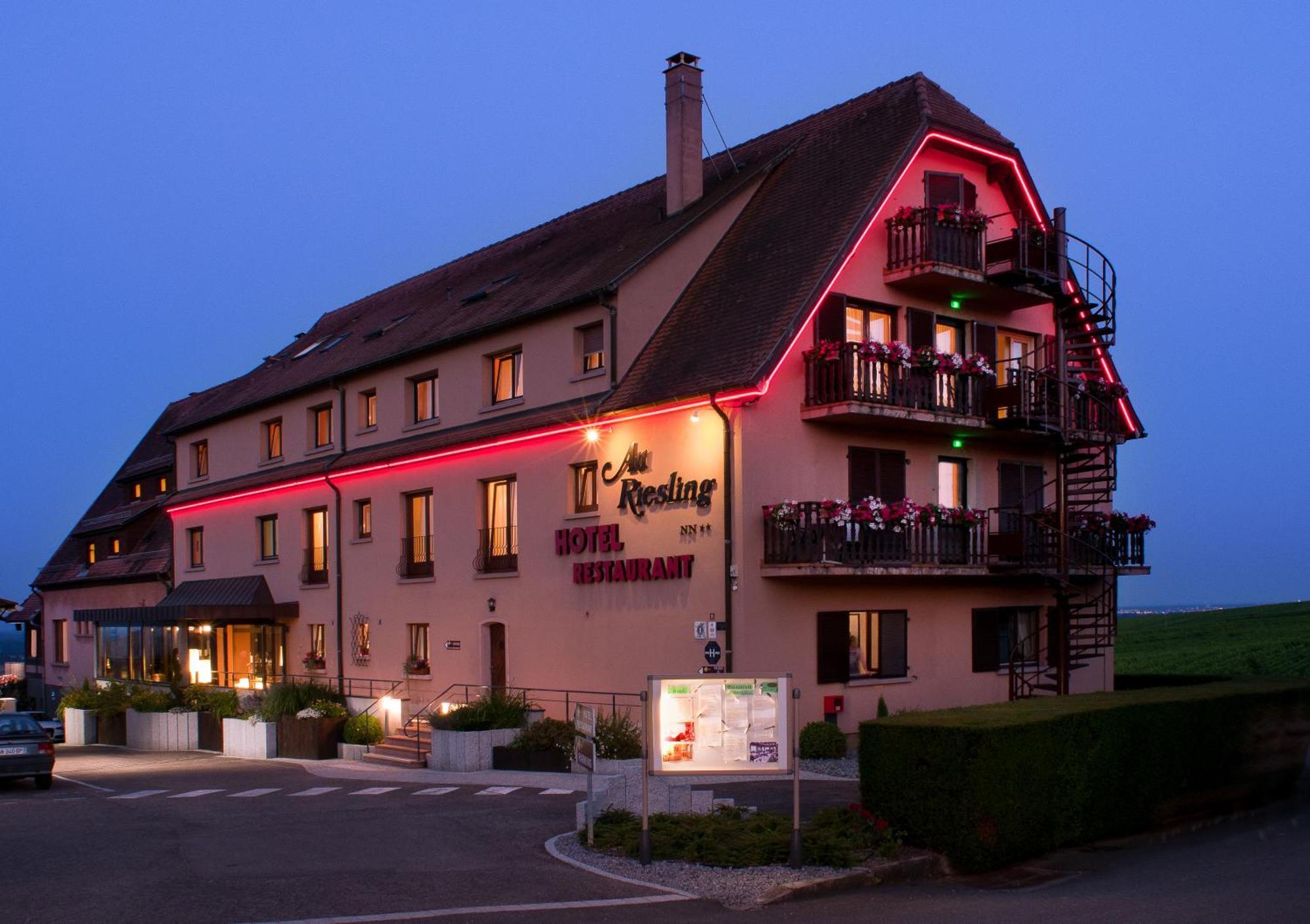 Hotel Restaurant Au Riesling Зелленберг Екстер'єр фото